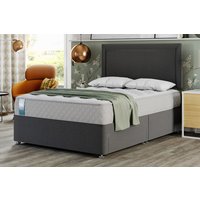 Sealy Advantage Classic Mattress + Premium Divan Bed, Bednextday_Teal, 2 Drawers, Single