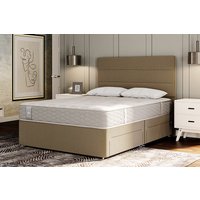 Sealy Ortho Plus Silver Memory Mattress + Premium Divan Bed, Bednextday_Teal, 2 Drawers, Small Double