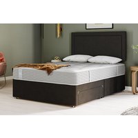 Sealy Ortho Plus Bronze Mattress + Premium Divan Bed, Bednextday_Marine, 2 Drawers, Super King