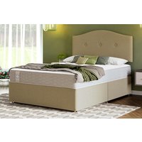 Sealy Ortho Plus Essential Mattress + Premium Divan Bed, Bednextday_Marine, 4 Drawers, Small Double