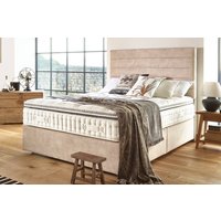 Harrison Spinks Lichfield 5450 Pillow Top Mattress + Premium Divan Bed, Mink, No Drawer, Super King