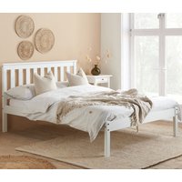 Denver -Single - White - Wood - 3ft - Happy Beds