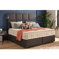 Hypnos Pillow Top Aurora Deluxe Mattress + Premium Divan Bed, Teal, 4 Drawer, Super King
