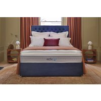 Sleepeezee ActivFlex Response 2600 Memory Mattress + Premium Divan Bed, Silver, End Ottoman, Small Double