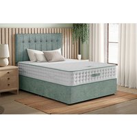 Dunlopillo� Kareena Latex Hybrid Mattress + Premium Divan Bed, Mink, 4 Drawer, Super King