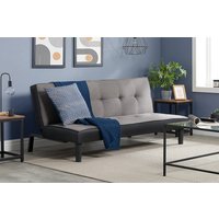 Birlea Aurora Grey Velvet Sofa Bed,