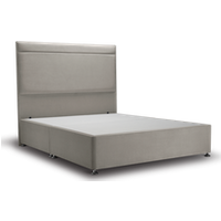 Ludlow Bed Vanilla - Single / 2 Drawer / Chrome