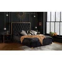 Birlea Chelsea Fabric Bed Frame, King Size, Grey
