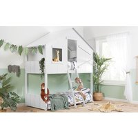 Birlea Safari Wooden Bunk Bed, Single, White