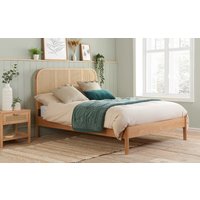 Birlea Margot Rattan Bed Frame, Double, Black