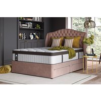 Sealy Arden Elevate Ultra Posturepedic Mattress + Premium Divan Bed, Carbon, 4 Drawer, Single