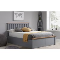 Birlea Phoenix Wooden Ottoman Bed Frame, Small Double, Blue