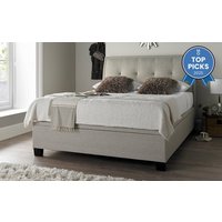Novo Acerra Ottoman Bed Frame, King Size, Grey