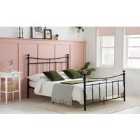 Birlea Emily Metal Bed Frame, Small Double, Black