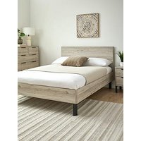 Very Home Harlem Bed Frame With Mattress Options (Buy And Save!) - Fsc&Reg; Certified - Bed Frame With Microquilt Mattress