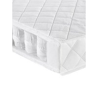 Babymore Pocket Sprung Cot Bed Mattress - 140 x 70 cm, White