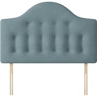 Victor - King Size - Buttoned Headboard - Duck Egg Blue - Fabric - 5ft - Happy Beds