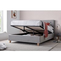 Abigail Upholstered Ottoman Bed, Blue, King Size