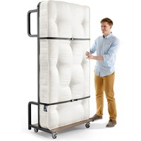 Jay-Be - Contract - Upright Bed with e-Sprung Mattress - Wood - Wooden/Metal/Fabric - 92 x 196 x 54cm - Happy Beds
